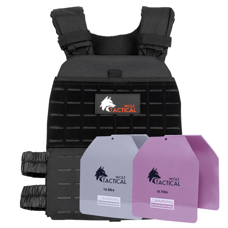 Weighted Vest & Plates Bundle For Two