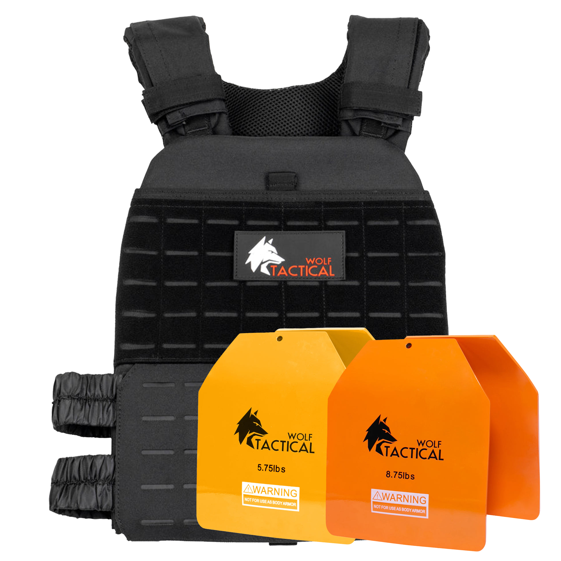 Heavy Duty Weighted Vest Bundle – Wolf Tactical