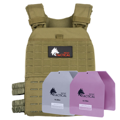 Weighted Vest & Plates Bundle For Two