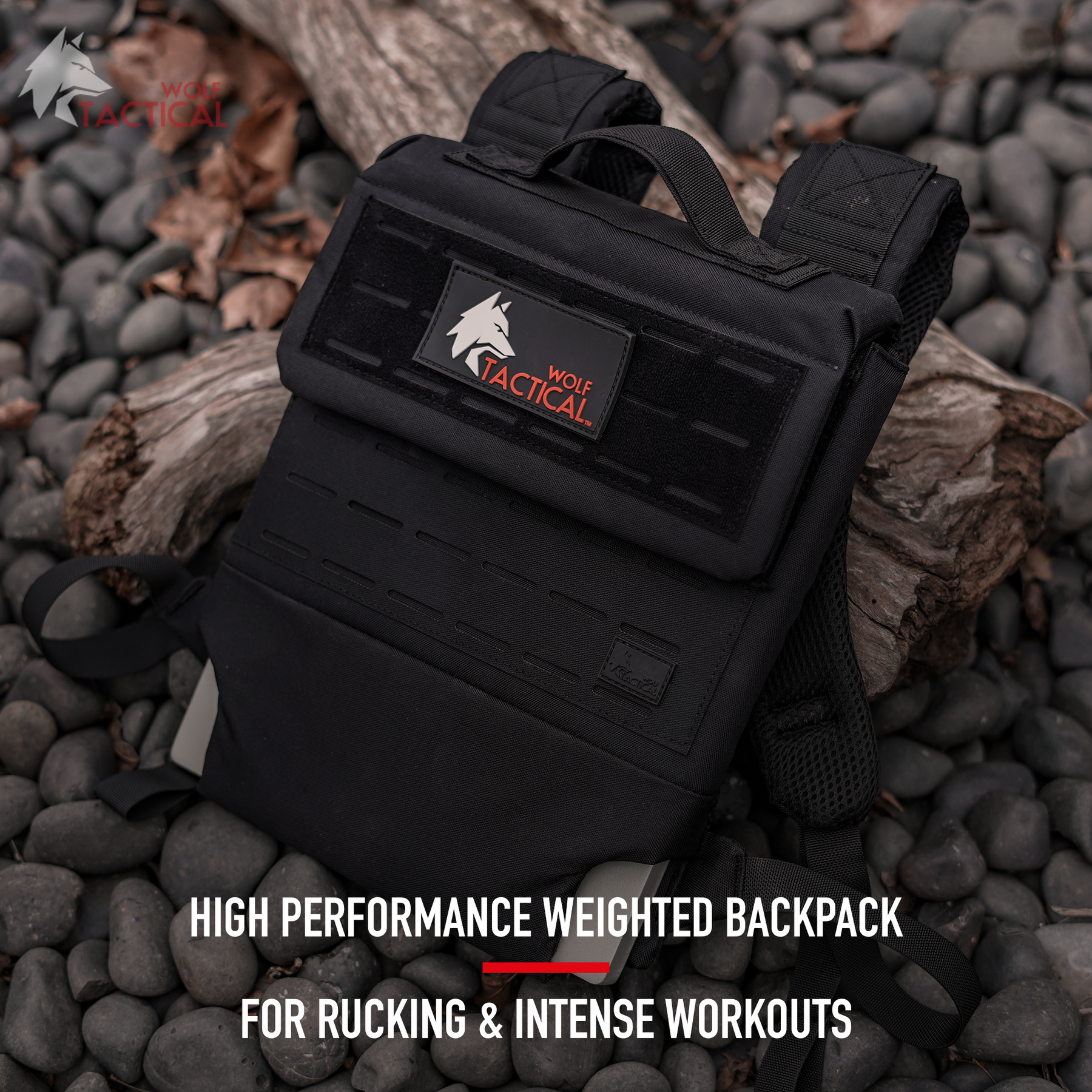 Poiron Rucking Backpack Weighted Rucking Backpack Plate Carrier – Wolf Tactical