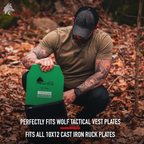 Weighted Rucking Backpack Plate Carrier