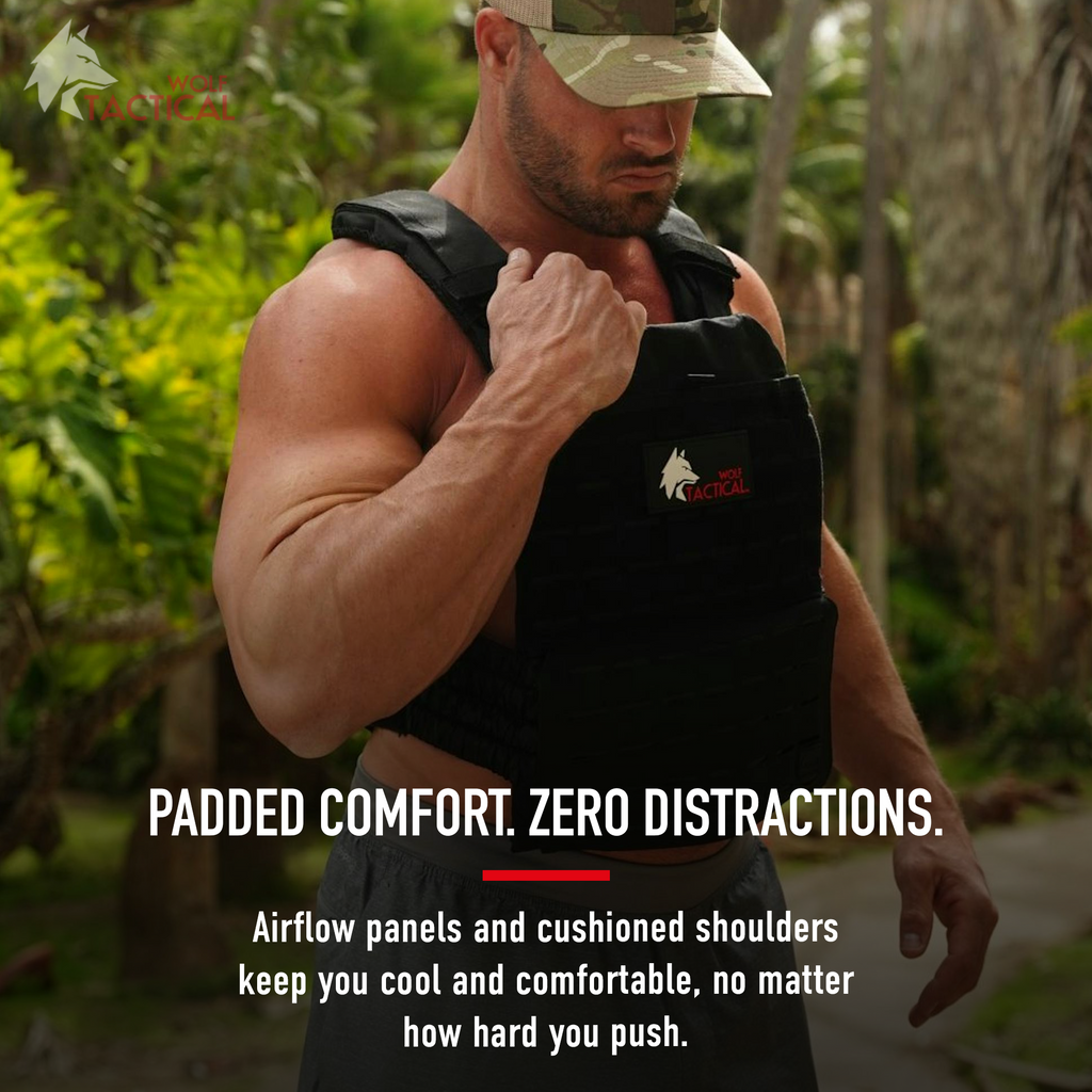 Weighted Vest Plate Carrier-No Camos