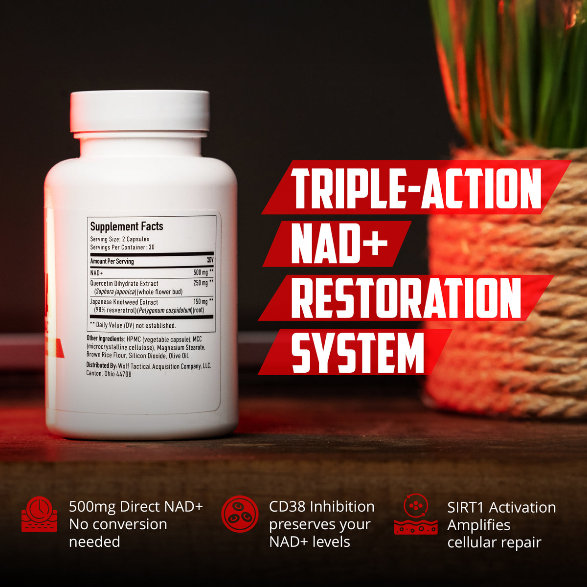 Alpha Anti Age - NAD Dietary Supplement