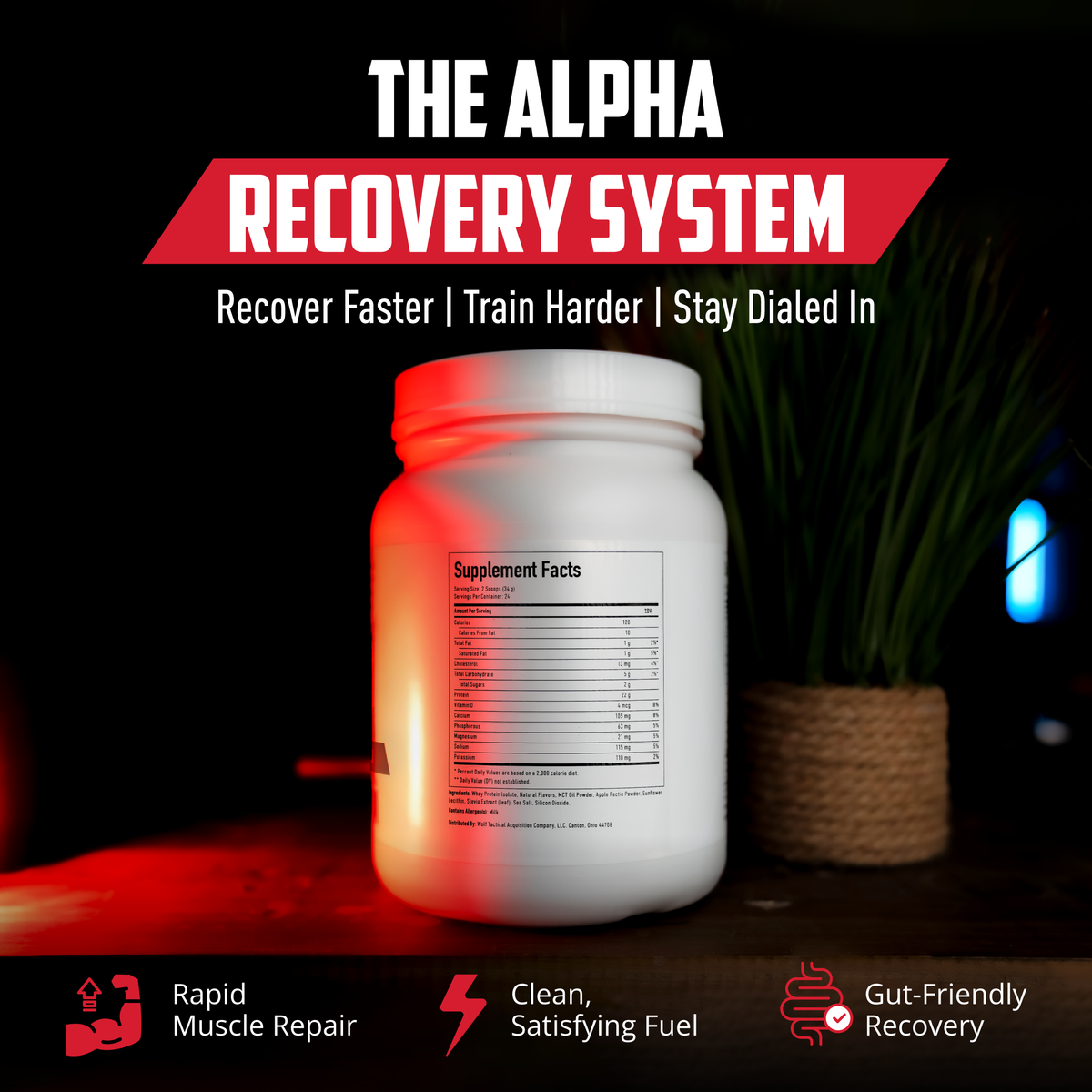 Alpha Protein - Whey Protein Powder