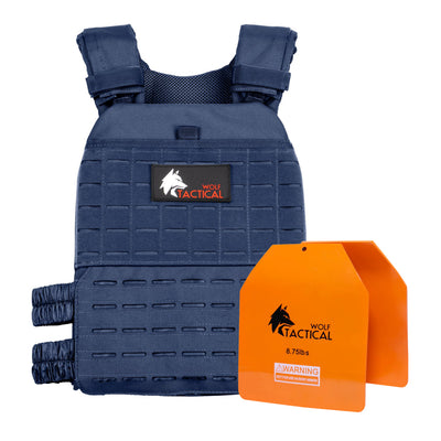 Weighted Vest Plate Carrier and Curved Weight Vest Plates (Flash Sale)