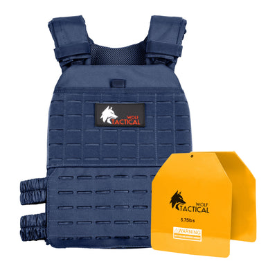 Weighted Vest Plate Carrier and Curved Weight Vest Plates (Flash Sale)