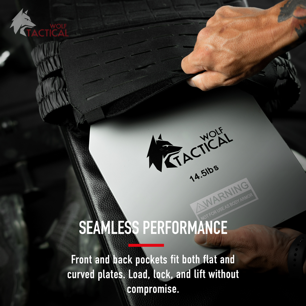 Weighted Vest Plate Carrier-No Camos