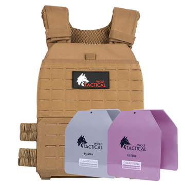 Wolf Tactical ウェイトプレート14.5lbs x 2 Weighted Vest & Plates Bundle For Two – Wolf Tactical