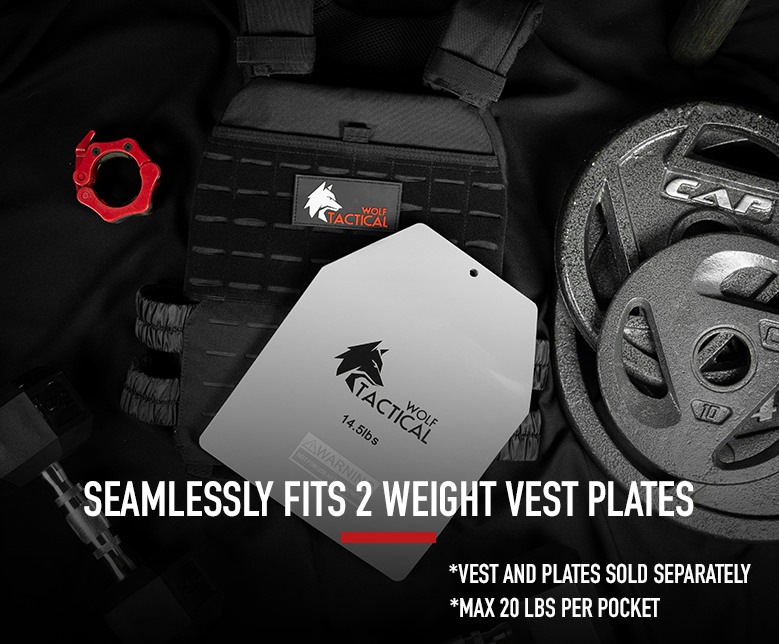 Weighted Vest Plate Carrier-No Camos