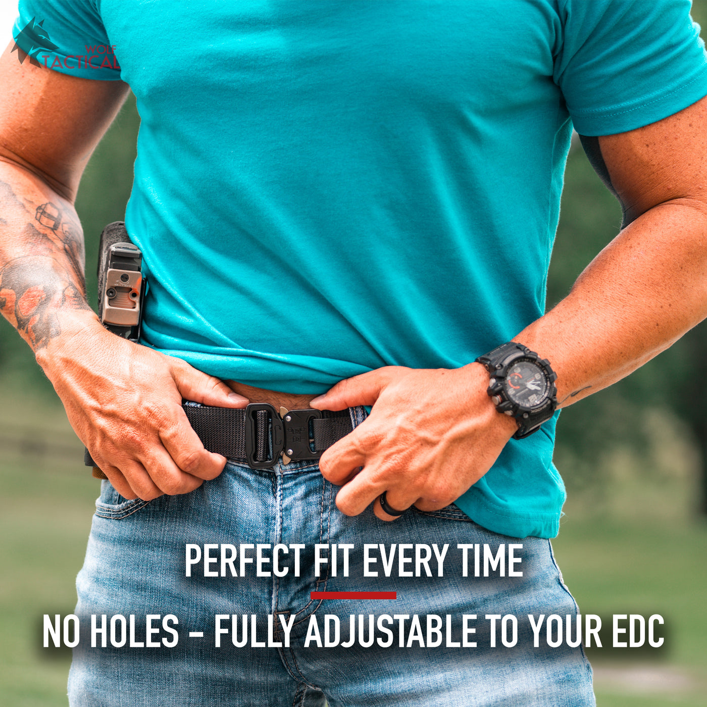 Heavy Duty Hybrid Quick-Release EDC Belt