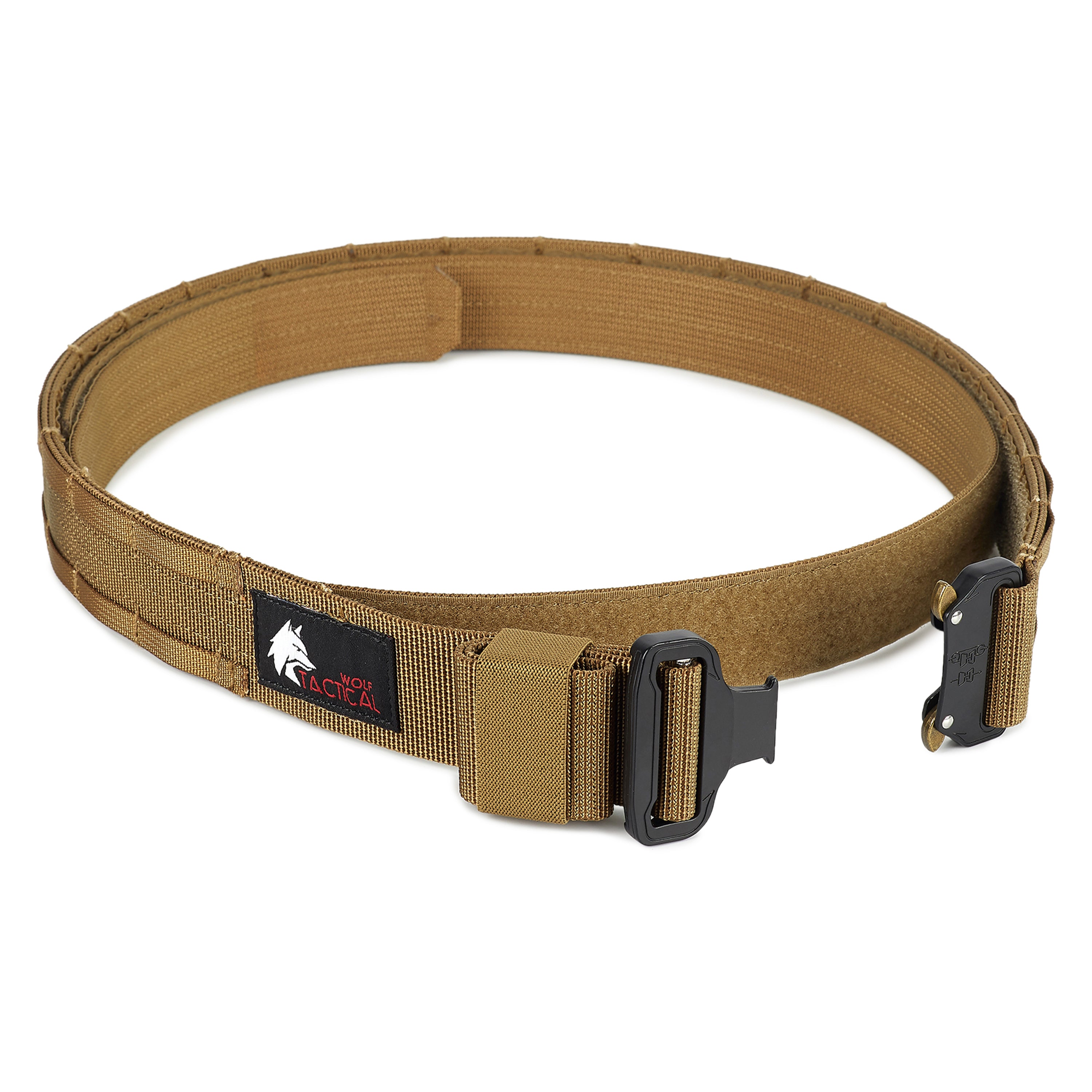 VOTAGOO Tactical Battle Belt - Quick Release MOLLE System For Military & Law Enforcement