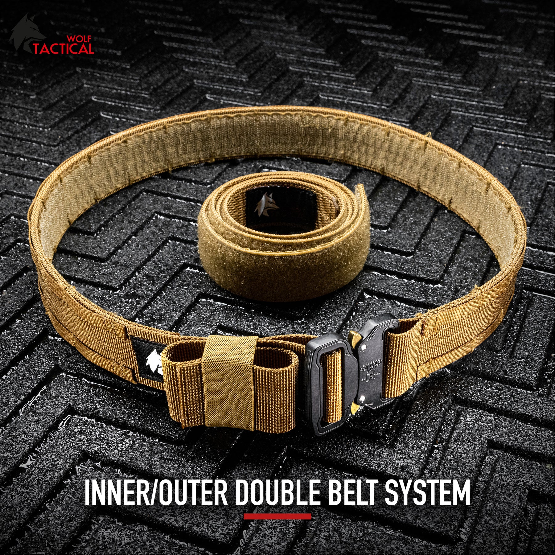 Police Tactical Belt Strong Load Bearing with Quick Release Buckle (1. –  dguniform