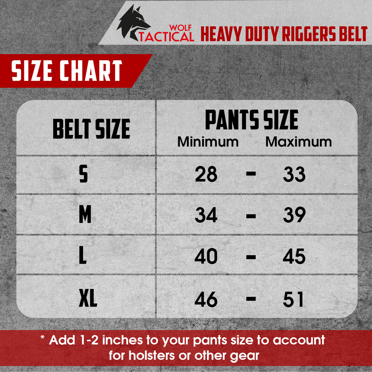 Heavy Duty Riggers Belt