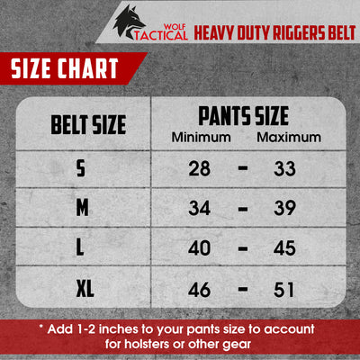 Heavy Duty Riggers Belt