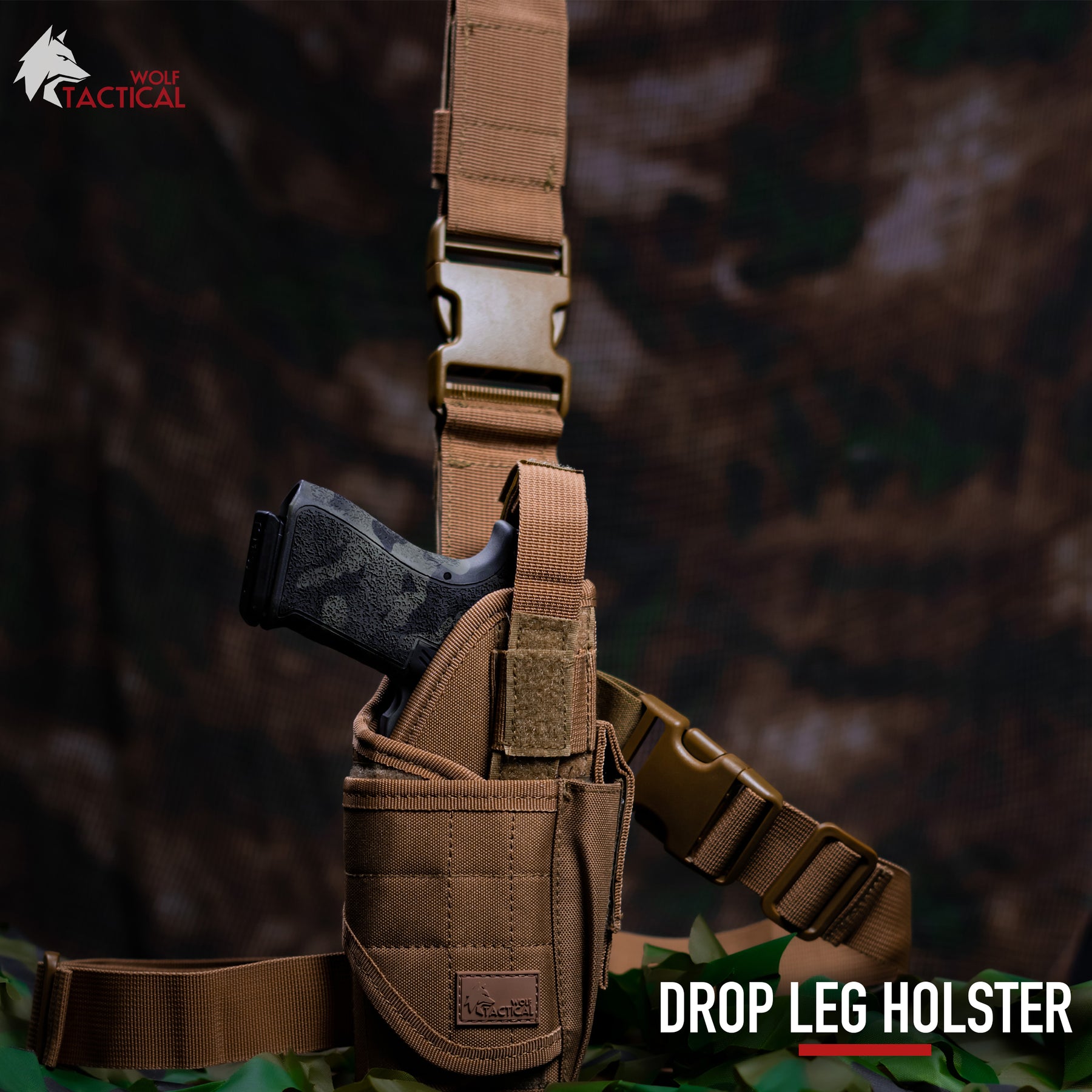 Hard Gear - Holsters & Mag Carriers - Drop Leg Tactical Holsters - DS  Tactical