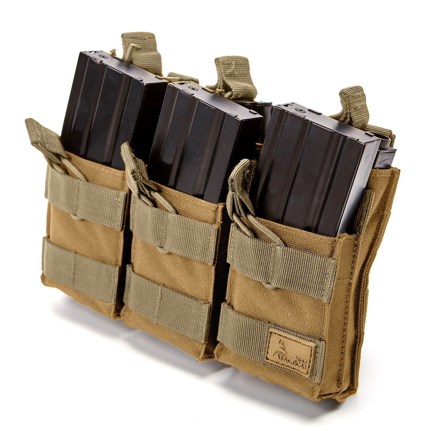 MOLLE Triple Stacker Rifle Mag Pouch