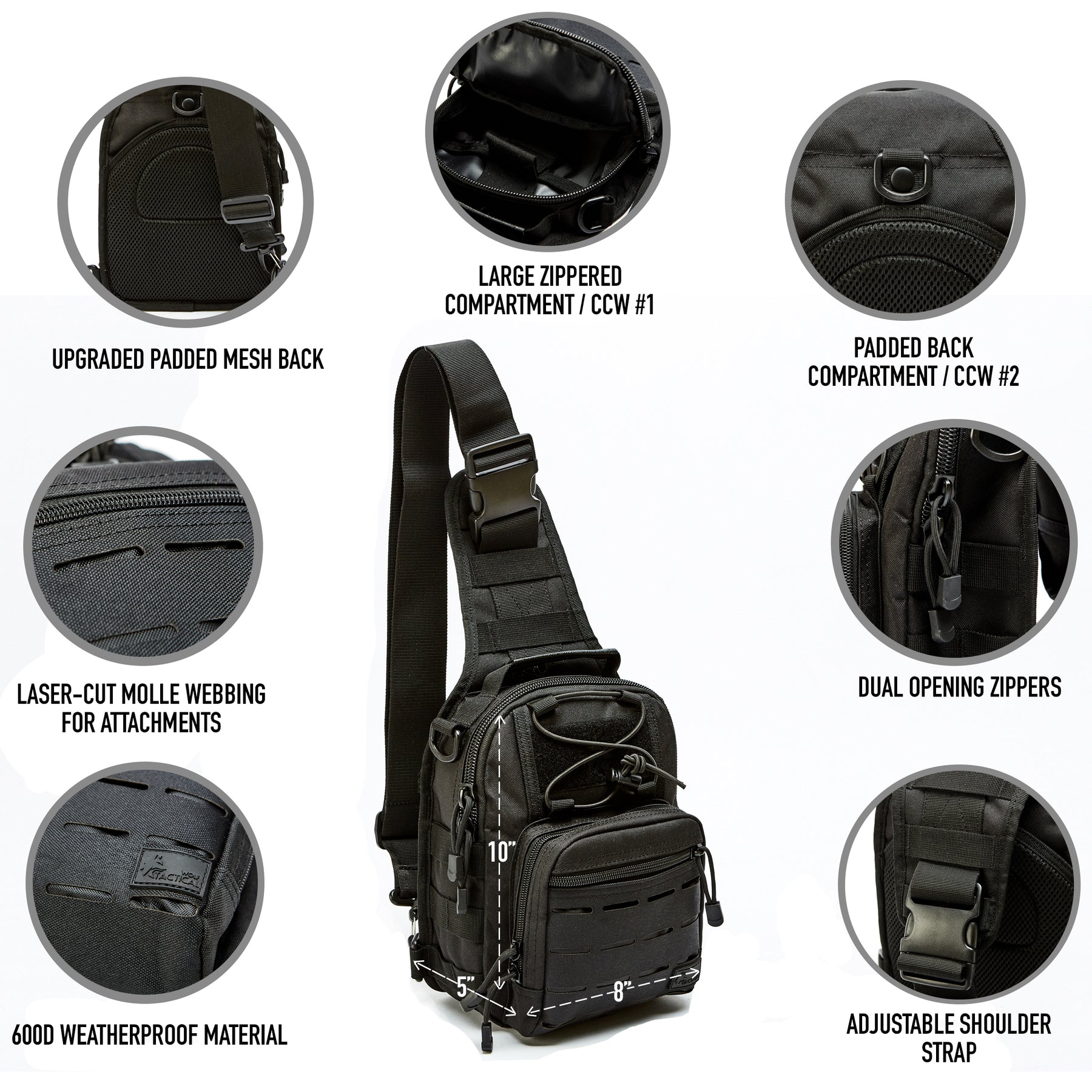 Best Tactical EDC Sling Bag Online Wolf Tactical best-tactical-edc-sling-bag-online-wolf-tactical