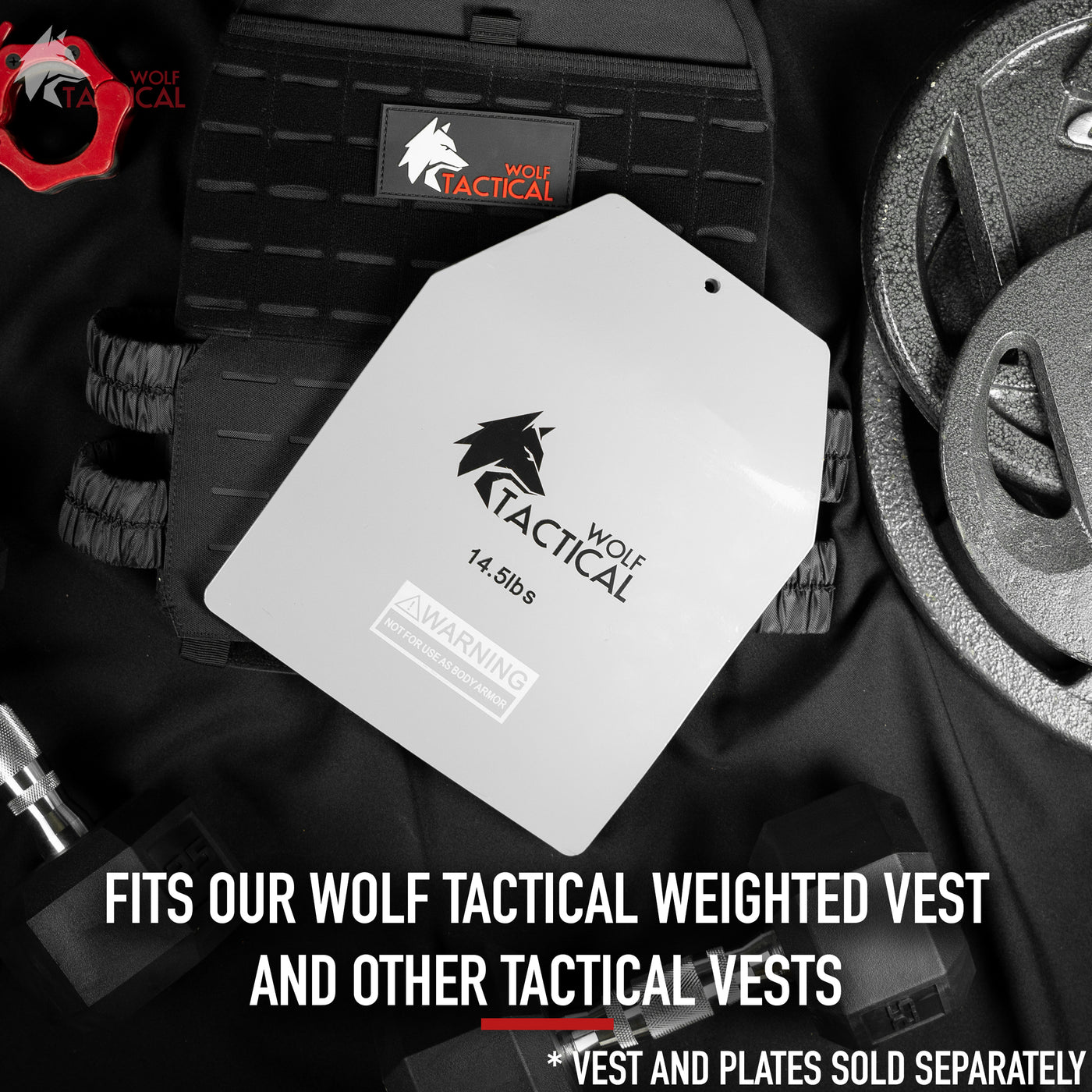 Curved Weight Vest Plates