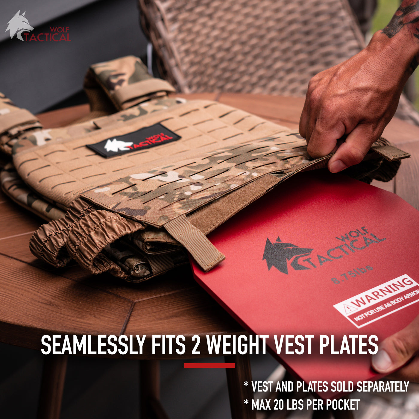 Weighted Vest Plate Carrier