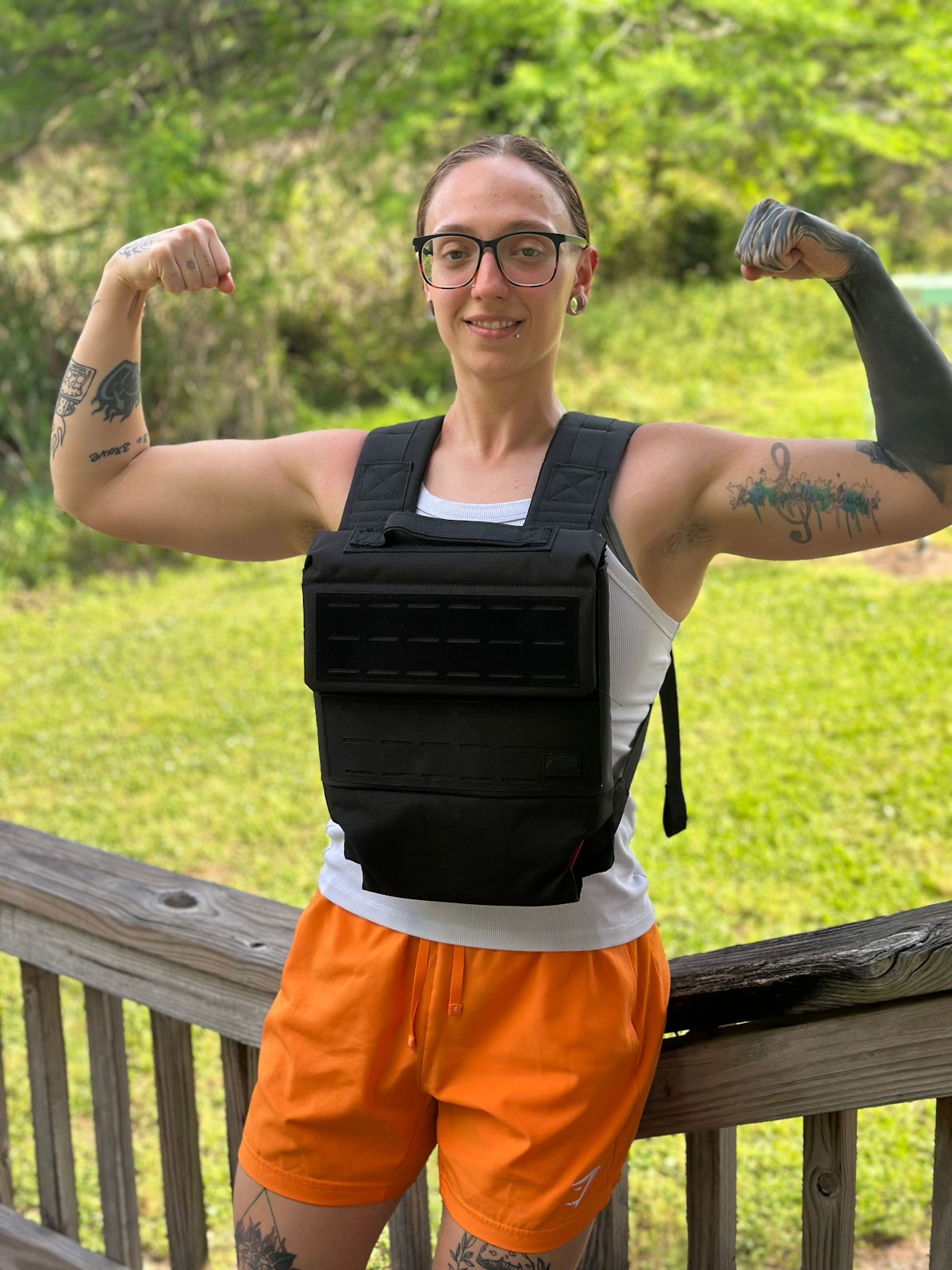 Amber in Wolf gear