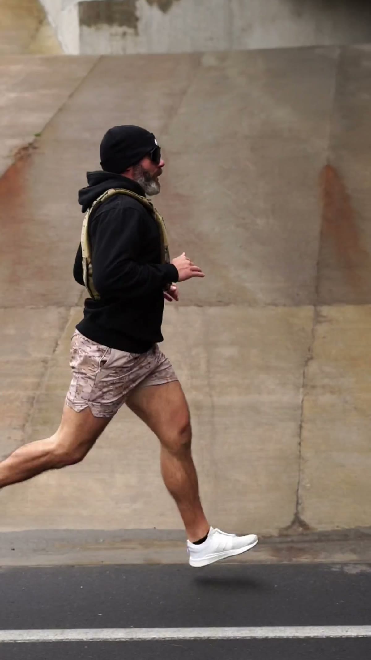 Road run in Wolf gear