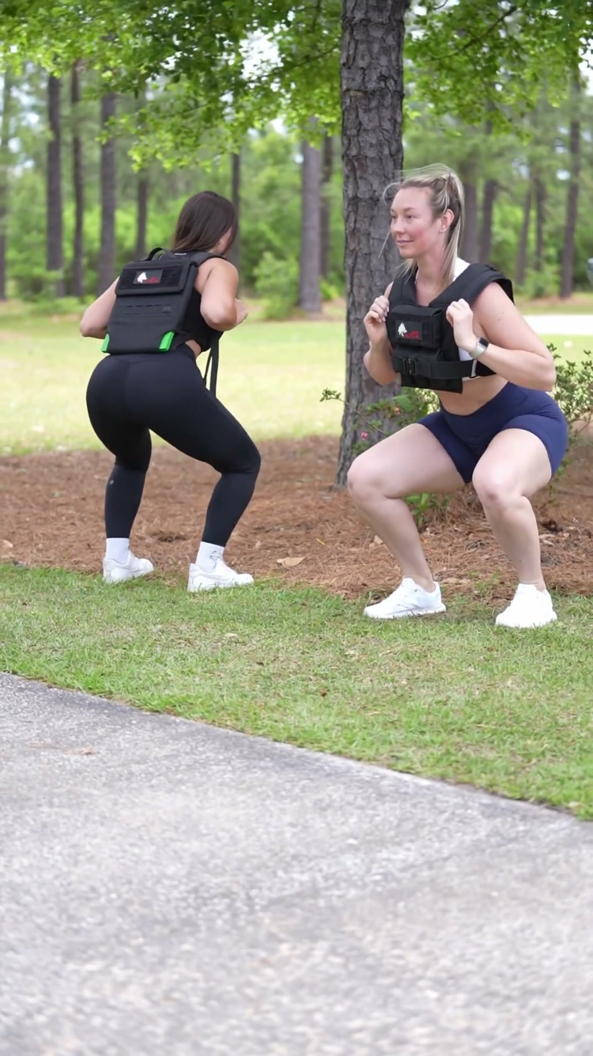 Park squats in Wolf gear
