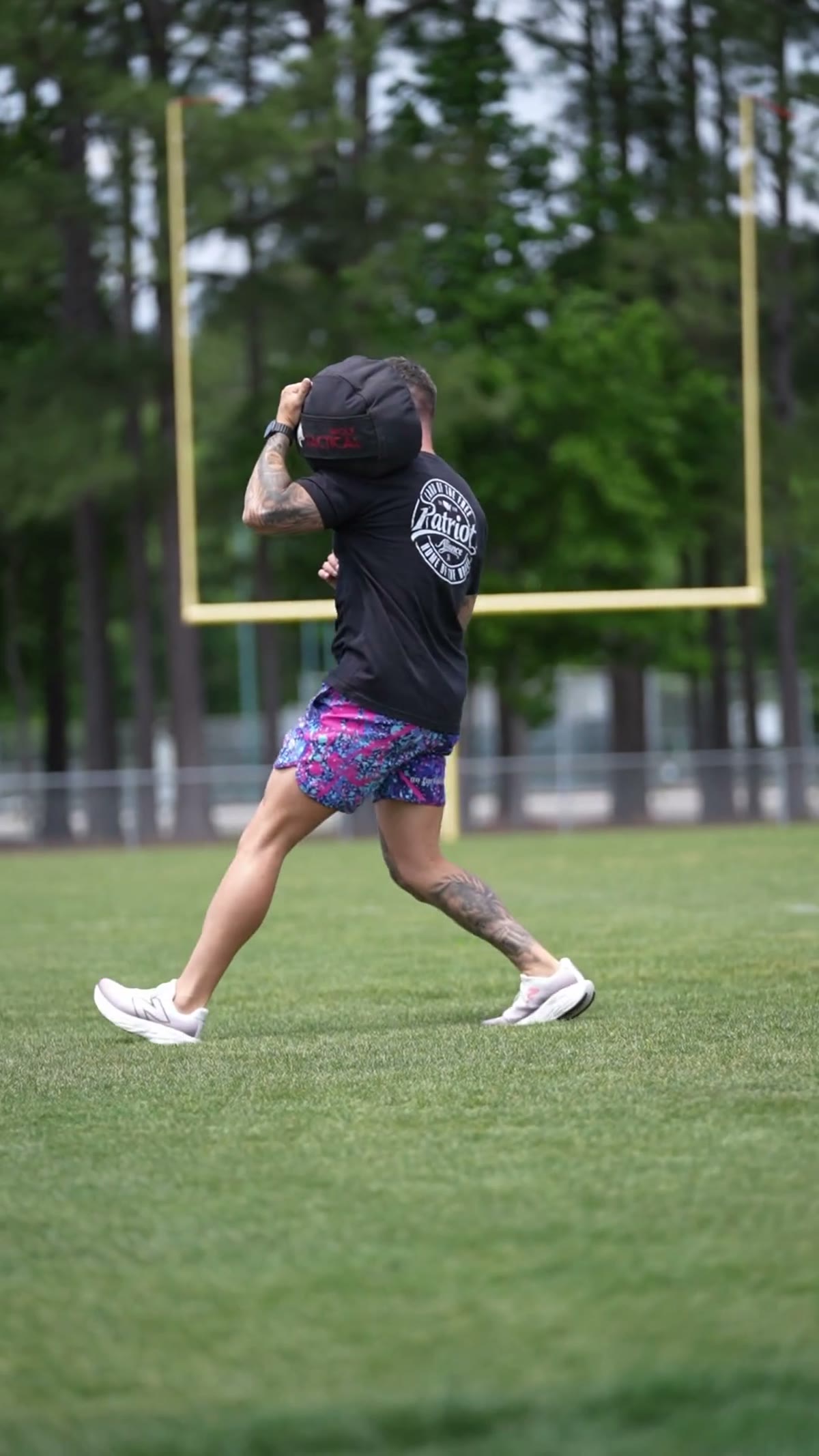 Sandbag lunges